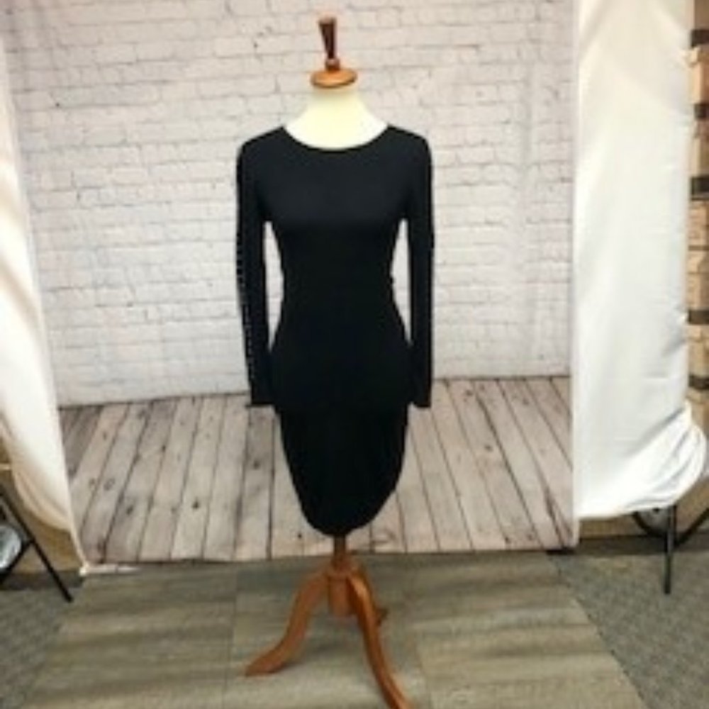 GOLDRAY Rosalia Sweater Dress, Black- S